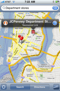 Google map mobile marketing